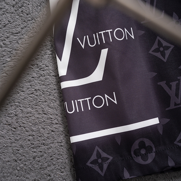 ブランドハーフパンツ素材ディテール